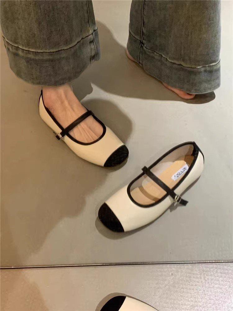 Xiaoxiangfeng single shoes French retro Mary Jane shoes flat shoes ballet shoes spring and summer evening shoes Korean version shallow mouth women 40
Xiaoxiangfeng single shoes French retro Mary Jane shoes flat shoes ballet shoes spring and summer evening shoes Korean version shallow mouth women 40