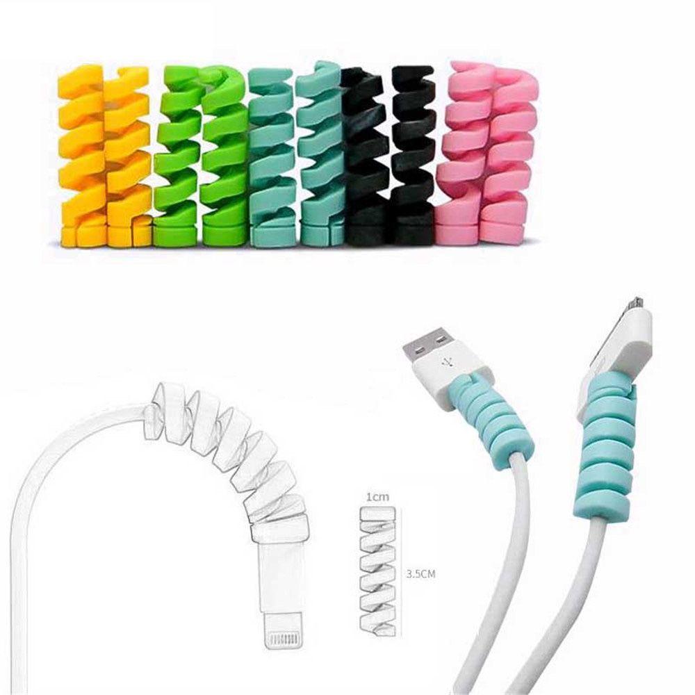 New Accessories Iphone Computers Spiral Cable Protector Data Line Cover Protective
New Accessories Iphone Computers Spiral Cable Protector Data Line Cover Protective