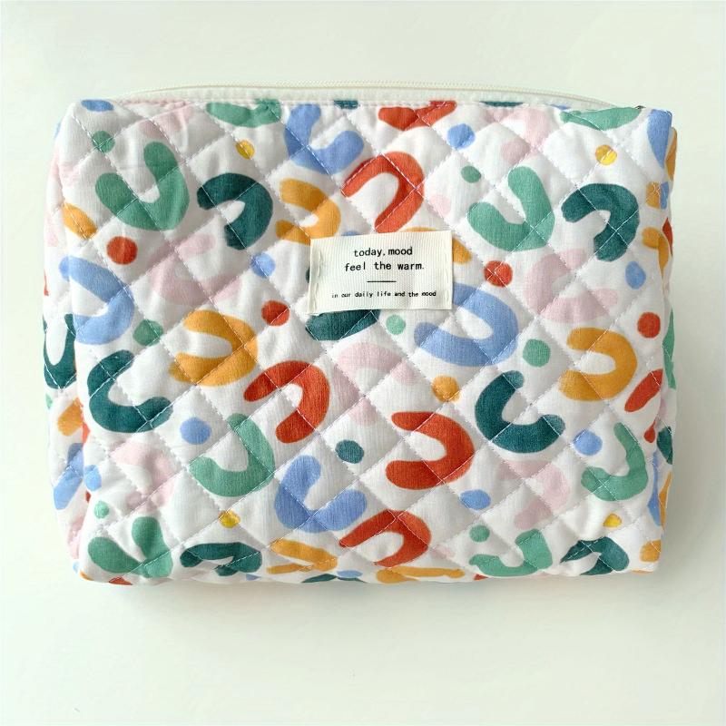 Colorful Aesthetic Pattern Clutch Storage Pouch, Zipper Lightweight Makeup Bag, Versatile Cosmetic Bag
Colorful Aesthetic Pattern Clutch Storage Pouch, Zipper Lightweight Makeup Bag, Versatile Cosmetic Bag