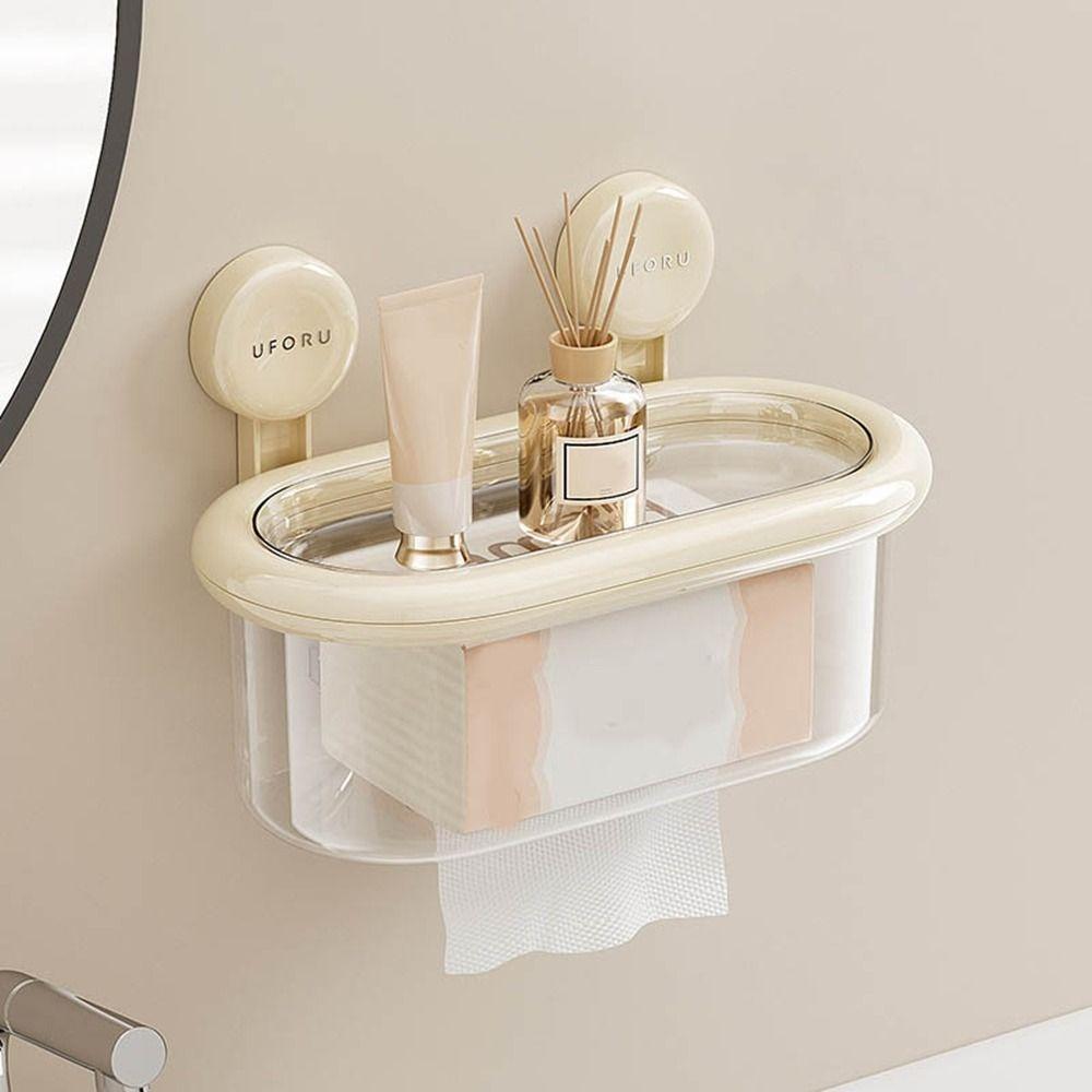 Wall-Mounted Toilet Paper Box Plastic Paper Storage Box Suction Cup Tissue Box Bathroom розовый/чёрный
Wall-Mounted Toilet Paper Box Plastic Paper Storage Box Suction Cup Tissue Box Bathroom розовый/чёрный