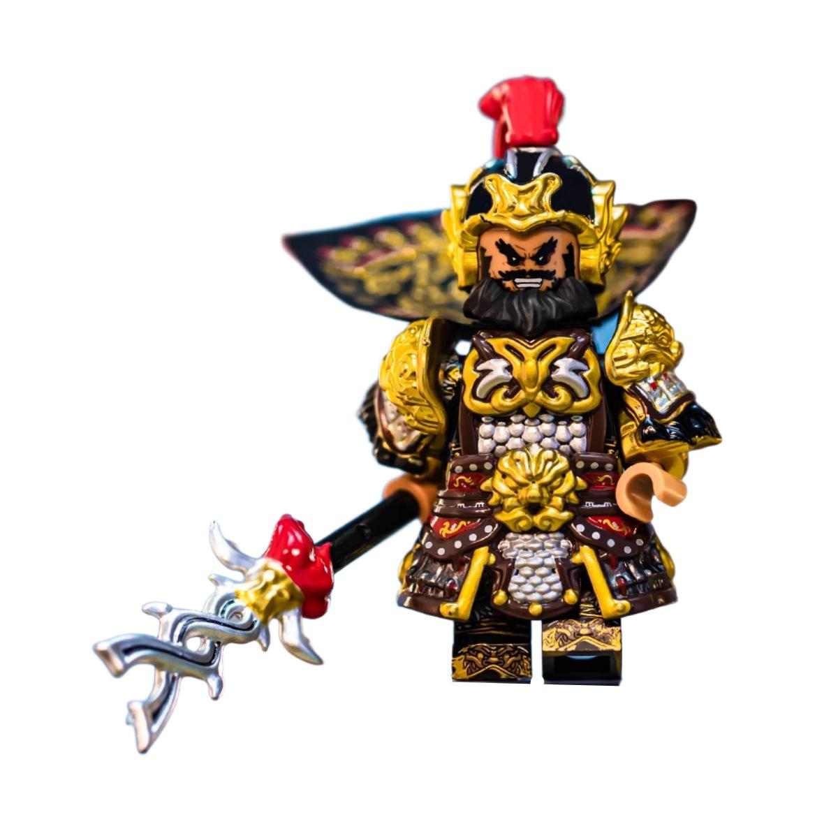 Zhang Fei Minifigure: Three Kingdoms Building Blocks Compatible with LEGO - Includes Weapons, Armor, and Cloak
Zhang Fei Minifigure: Three Kingdoms Building Blocks Compatible with LEGO - Includes Weapons, Armor, and Cloak