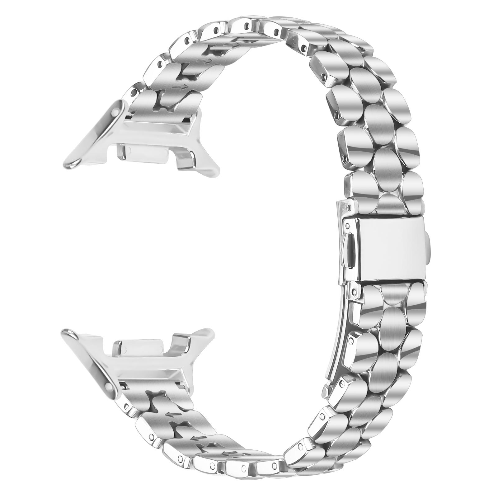Металевий ремінець для годинника Samsung Galaxy Watch8 Classic 46 мм/Watch8 44 мм/40 мм, сріблястий, з нержавіючої сталі, у формі перлини
Металевий ремінець для годинника Samsung Galaxy Watch8 Classic 46 мм/Watch8 44 мм/40 мм, сріблястий, з нержавіючої сталі, у формі перлини