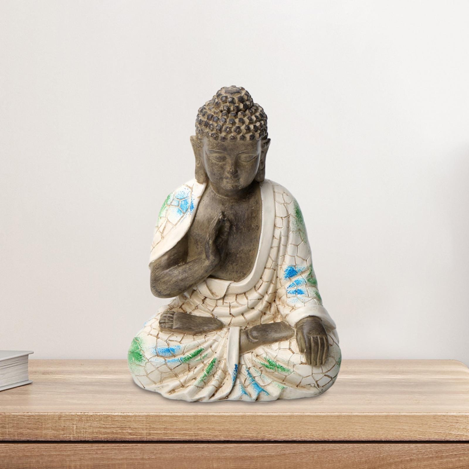Buddha Statue Resin Feng Shui Decor Small Tabletop Ornament for Cabinet Home Living Room Bonsai Decoration Micro Landscaping
Buddha Statue Resin Feng Shui Decor Small Tabletop Ornament for Cabinet Home Living Room Bonsai Decoration Micro Landscaping