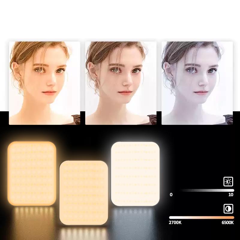 W80 Magnetic Pocket Light LED Fill Lamp Rechargeable 3 Color Modes Brightness Adjustable Selfie Light Type A
W80 Magnetic Pocket Light LED Fill Lamp Rechargeable 3 Color Modes Brightness Adjustable Selfie Light Type A