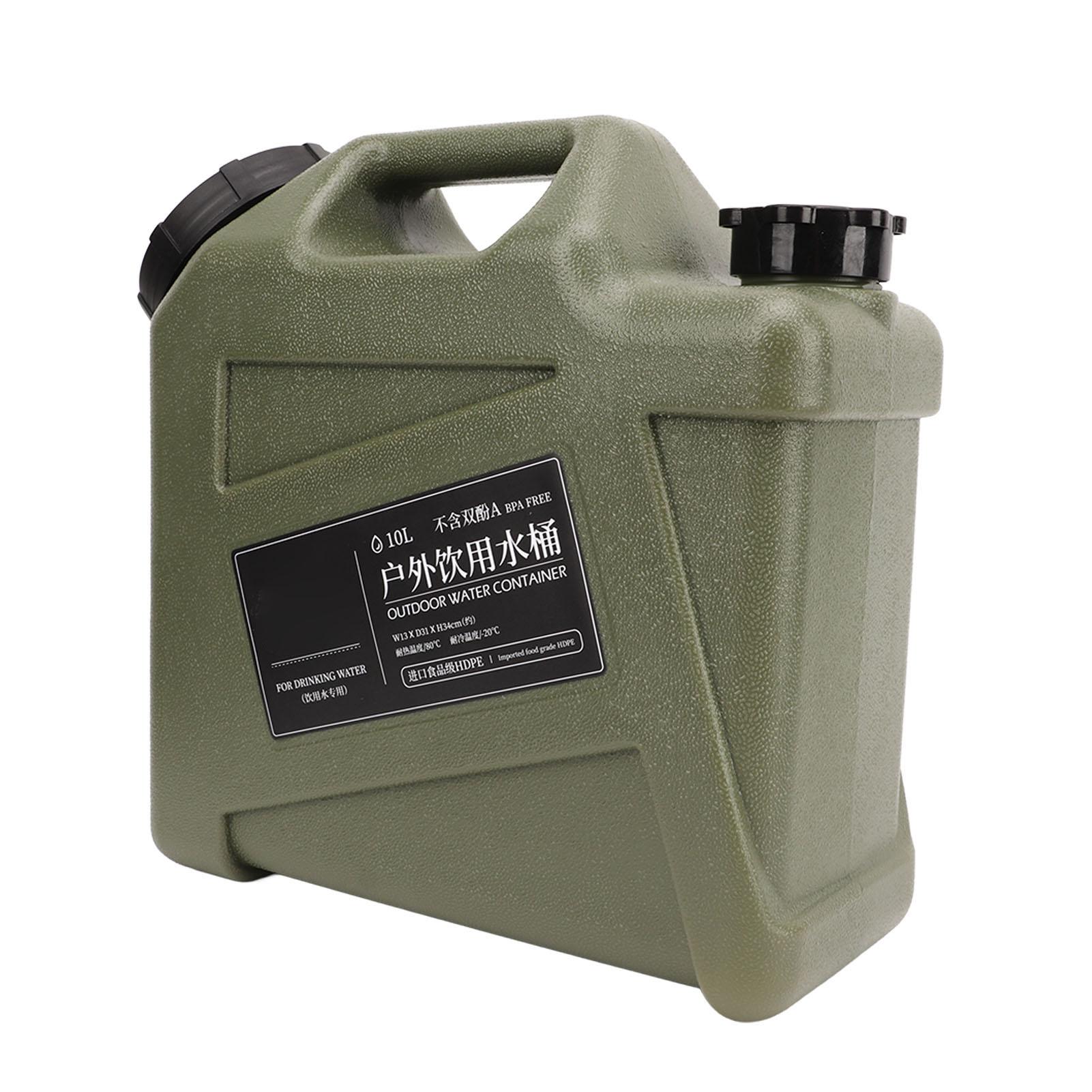Portable Water Container Leakage Proof Large Water Storage Tank with Faucet for Camping Travel Home 10L
Portable Water Container Leakage Proof Large Water Storage Tank with Faucet for Camping Travel Home 10L