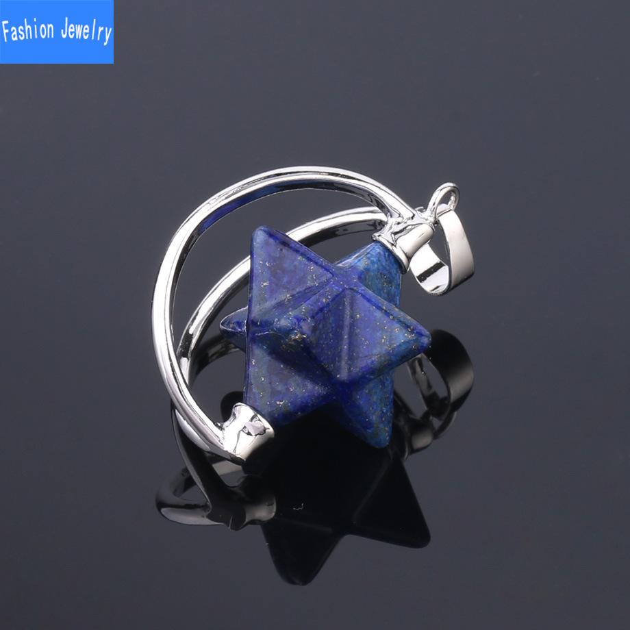 Таинственное ожерелье с подвеской в виде шестиконечной звезды Мелькаба, подвески могут вращать энергию Меркабы lapislazuli
Таинственное ожерелье с подвеской в виде шестиконечной звезды Мелькаба, подвески могут вращать энергию Меркабы lapislazuli