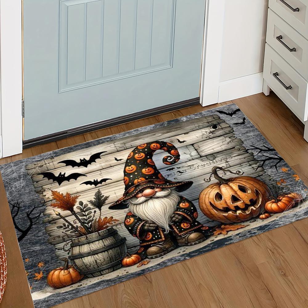 Хэллоуин Гномы Приветственный Входной Коврик Домашний Декор Ковер В помещении На улице Напольный Коврик Гостиная Спальня Ванная Кухня Коврик 40x60cm