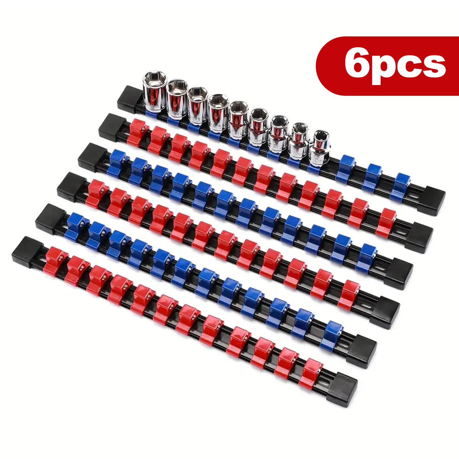 360° Swivel ABS Socket Organizer 1/4Inch 3/8Inch 1/2Inch Premium Quality Socket Clip Rail Holder socket organizer tools Blue&Red
360° Swivel ABS Socket Organizer 1/4Inch 3/8Inch 1/2Inch Premium Quality Socket Clip Rail Holder socket organizer tools Blue&Red