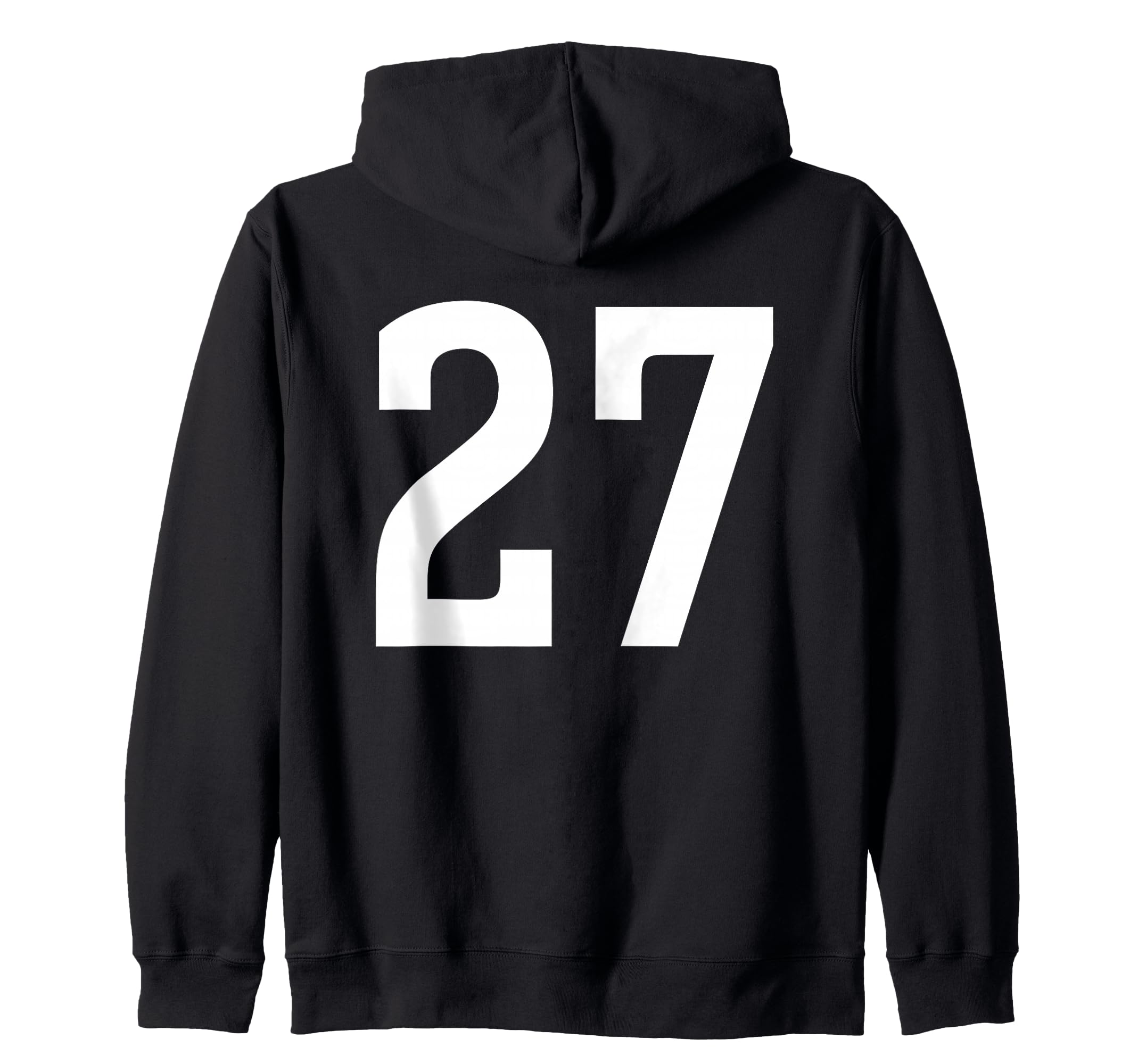 Number Twenty Seven #27 Sports Team Uniform Birthday 27 Zip Hoodie
Number Twenty Seven #27 Sports Team Uniform Birthday 27 Zip Hoodie