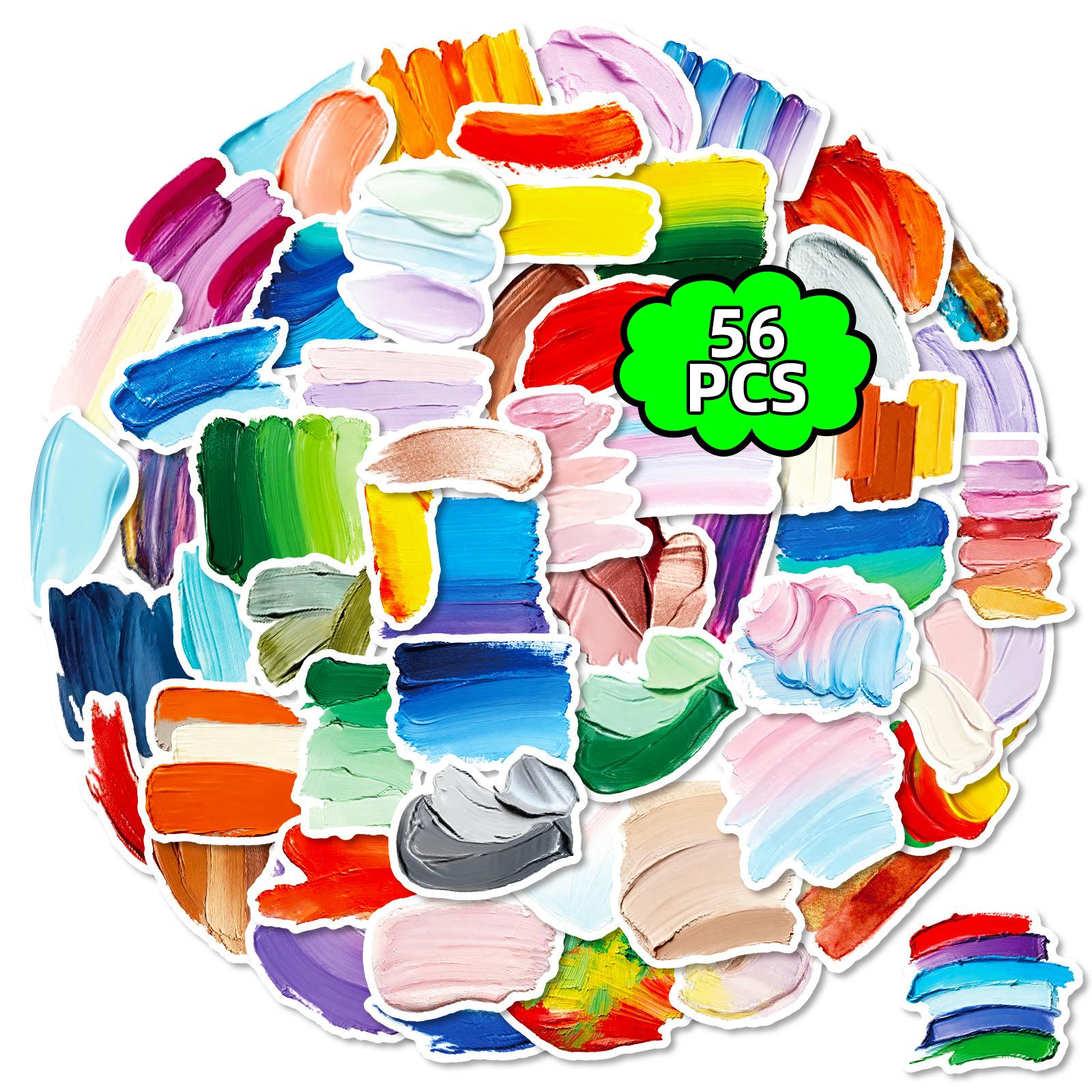 56 Simple Art Color Palette Graffiti Stickers Creative Decorative Stickers
56 Simple Art Color Palette Graffiti Stickers Creative Decorative Stickers