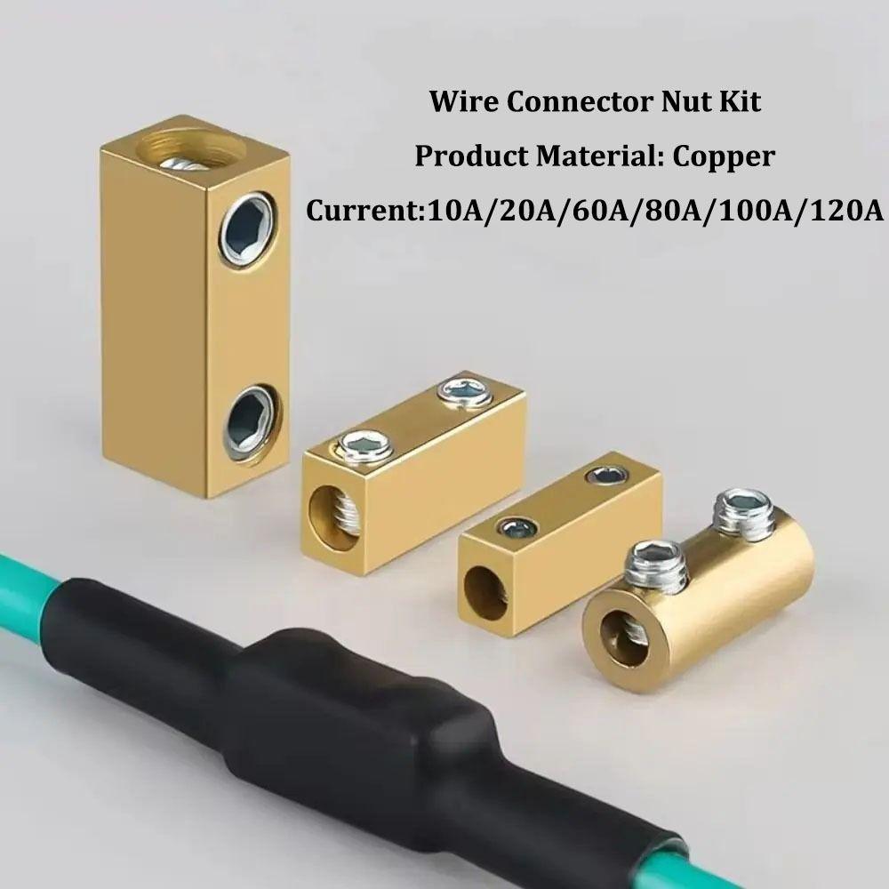 High Current Electrical Wire Connector with Heat Shrink Tubing Wire Connector Nut Kit Automotive Style A
High Current Electrical Wire Connector with Heat Shrink Tubing Wire Connector Nut Kit Automotive Style A