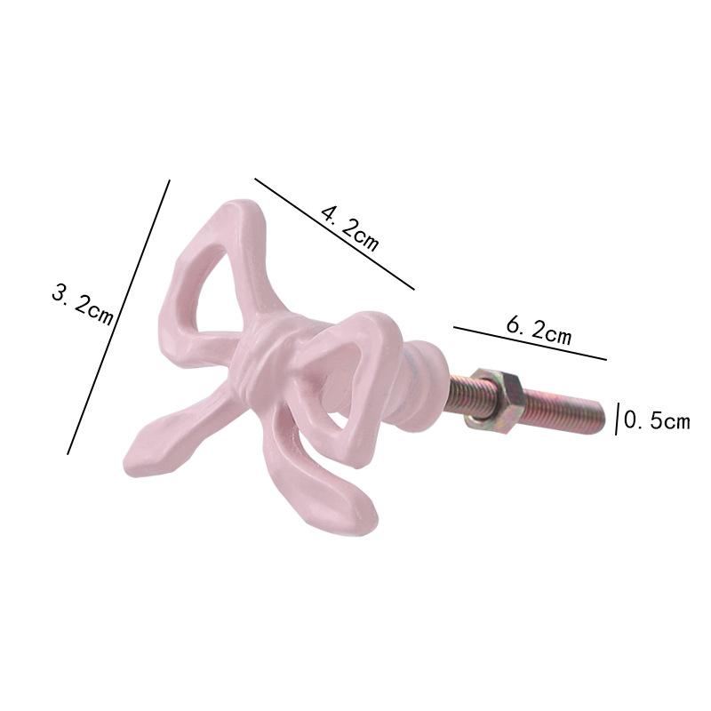 Pink Bow Shaped Cabinet Knob,French Zinc Alloy Furniture Cabinet Door Handle for Dresser and Wardrobe
Pink Bow Shaped Cabinet Knob,French Zinc Alloy Furniture Cabinet Door Handle for Dresser and Wardrobe