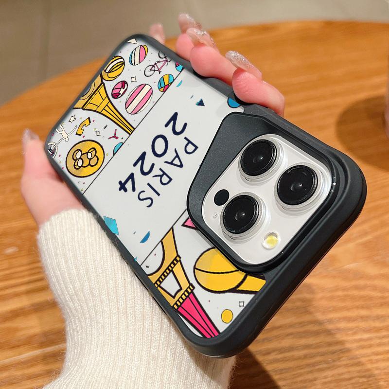 Милый модный чехол с принтом Олимпийской Эйфелевой башни для iPhone 15 Plus 14 Pro 13 Pro Max с мягким краем, противоударный защитный чехол для линз, прозрачный тонкий акриловый чехол для телефона iPhone 15 чёрный
Милый модный чехол с принтом Олимпийской Эйфелевой башни для iPhone 15 Plus 14 Pro 13 Pro Max с мягким краем, противоударный защитный чехол для линз, прозрачный тонкий акриловый чехол для телефона iPhone 15 чёрный