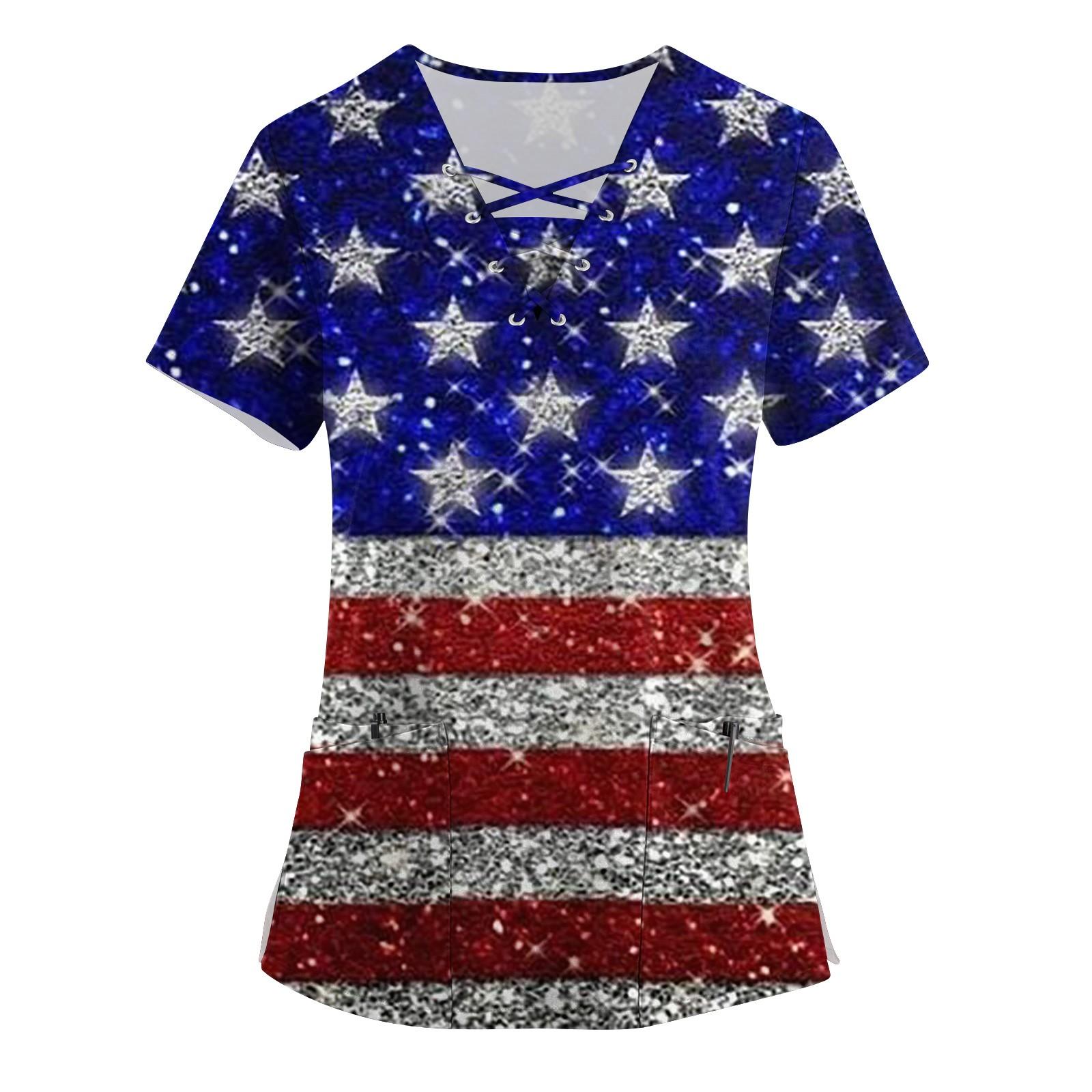 Плюс размер скраб с принтом Рабочая форма Топы для женщин Крест V-образным вырезом Форальный принт с короткими рукавами Забавные футболки Спецодежда Футболка с карманами XXXL синий
Плюс размер скраб с принтом Рабочая форма Топы для женщин Крест V-образным вырезом Форальный принт с короткими рукавами Забавные футболки Спецодежда Футболка с карманами XXXL синий