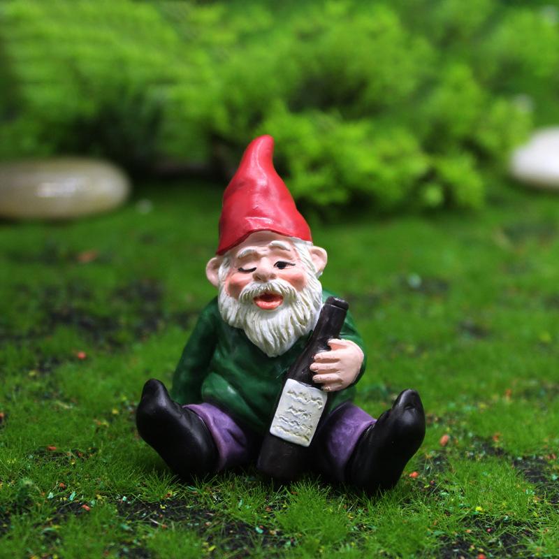 Миниатюрная непослушная статуэтка гнома, 4 шт., гном, сад, смешное украшение, декор, фигурка Drunk Sitting
Миниатюрная непослушная статуэтка гнома, 4 шт., гном, сад, смешное украшение, декор, фигурка Drunk Sitting