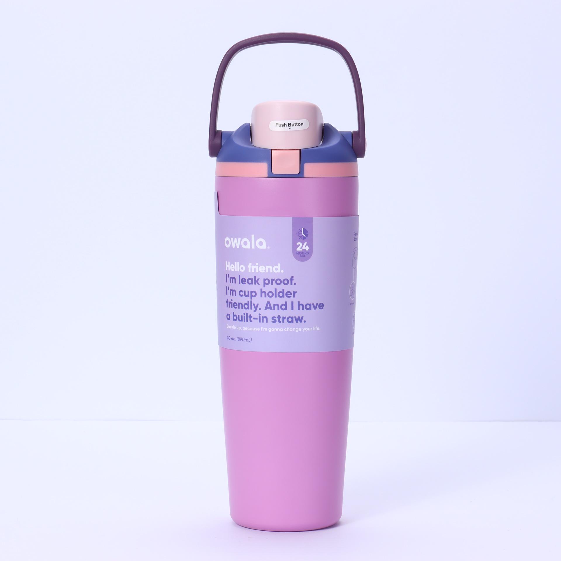 Owala 30oz Large Capacity Double Drink Sports Water Bottle - Stainless Steel Insulated Fruit Cup лаванда фіолетовий колір
Owala 30oz Large Capacity Double Drink Sports Water Bottle - Stainless Steel Insulated Fruit Cup лаванда фіолетовий колір