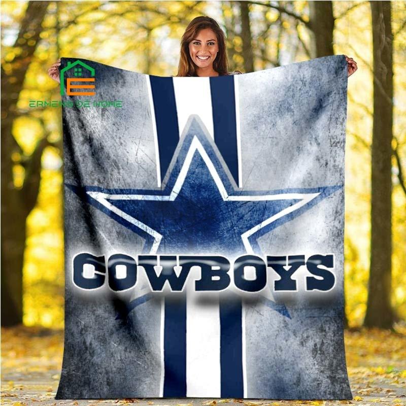 American Football Team Dallas Cowboys Soft Throw Blanket Flannel Living Room/Bedroom Warm Blanket for Kids, Adults, Elderly 150cm x 200cm
American Football Team Dallas Cowboys Soft Throw Blanket Flannel Living Room/Bedroom Warm Blanket for Kids, Adults, Elderly 150cm x 200cm