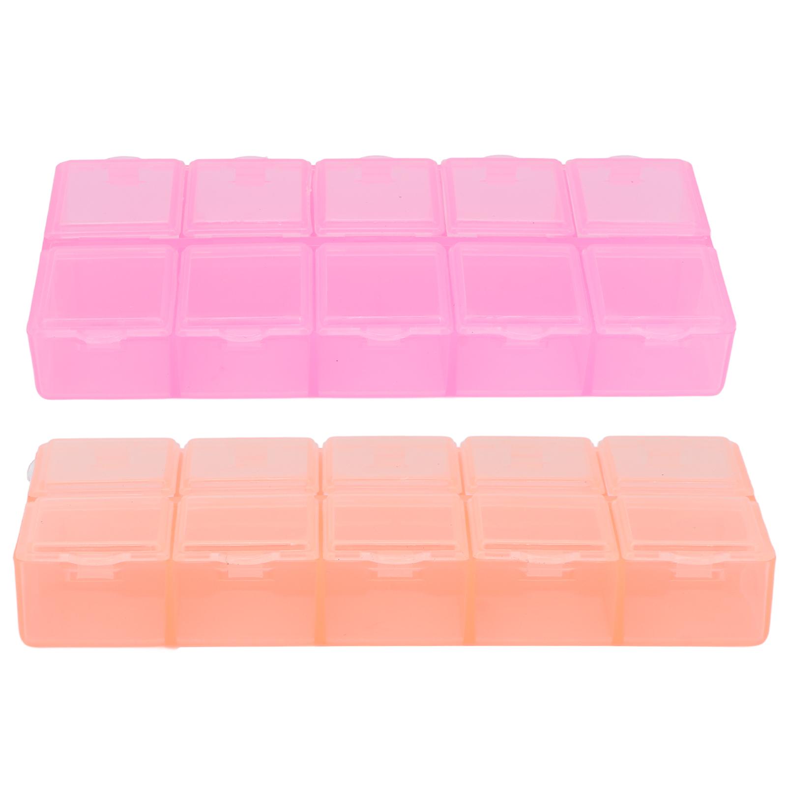 Bead Containers 10 Compartments Wear Resistant Portable Transparent Multifunctional Plastic
Bead Containers 10 Compartments Wear Resistant Portable Transparent Multifunctional Plastic