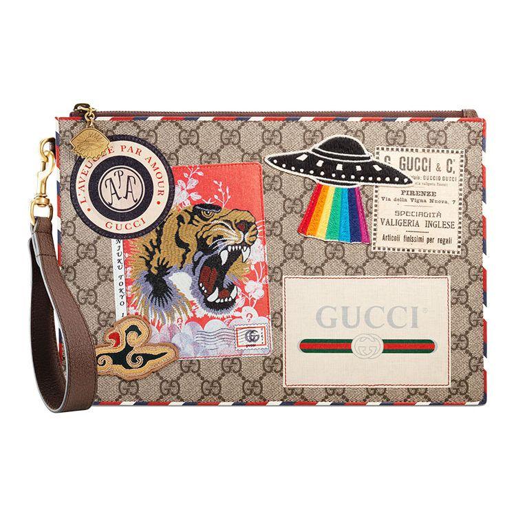 Gucci Логотип з вишивкою голови тигра та НЛО Кольоровий блок Смугаста обробка Браслет Полотно Шкіряний клатч Чоловічий клатч Бежевий Ебоні 473915-K9GQT-8899 Box(Basic Set+Box)
Gucci Логотип з вишивкою голови тигра та НЛО Кольоровий блок Смугаста обробка Браслет Полотно Шкіряний клатч Чоловічий клатч Бежевий Ебоні 473915-K9GQT-8899 Box(Basic Set+Box)