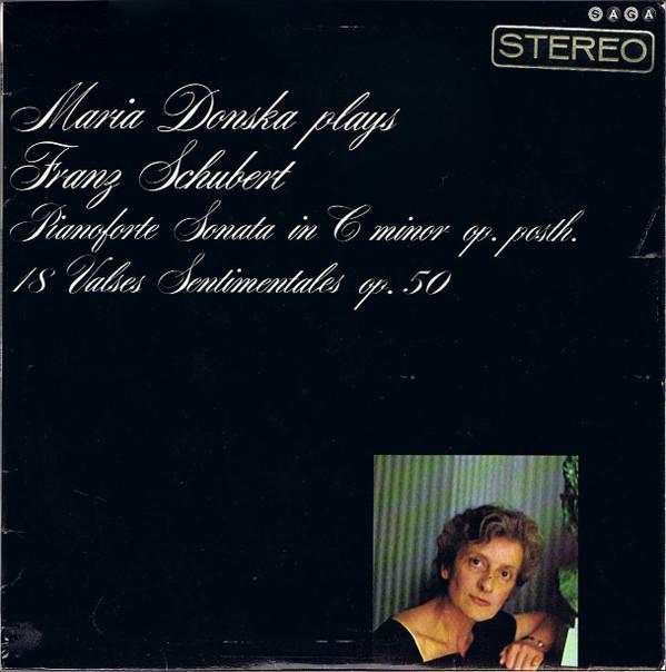 LP Record MARIA DONSKA Schubert Piano Sonata In C Minor D XID5250 SAGA 1966 UK Classical Used
LP Record MARIA DONSKA Schubert Piano Sonata In C Minor D XID5250 SAGA 1966 UK Classical Used
