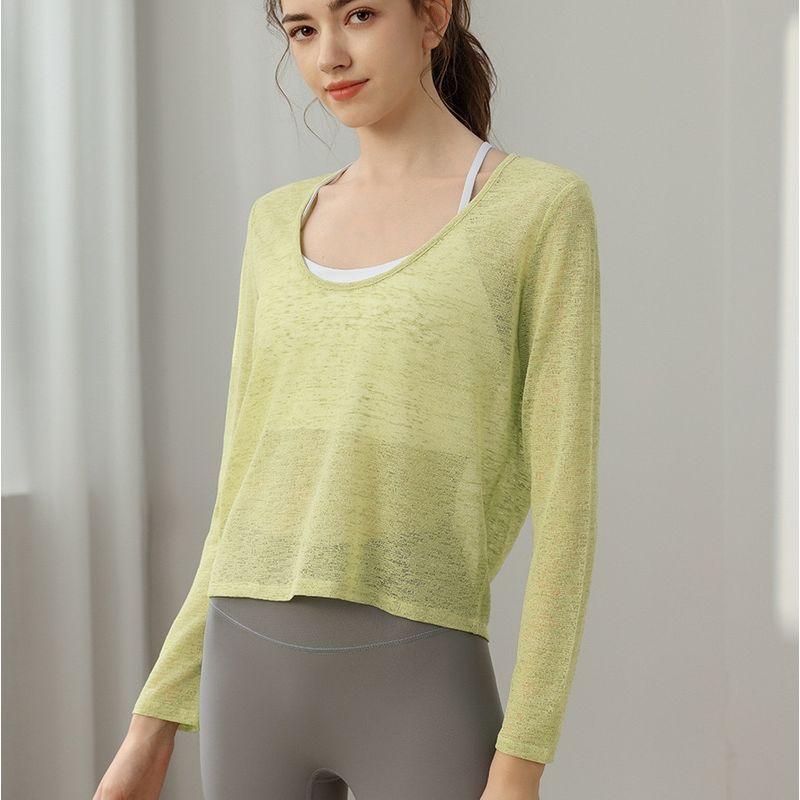 Fancy Yoga Clothes Women s Breathable Slimming Sports Tops Pilates Loose Blouse Running Training Workout Long Sleeve Yellow 10/XL
Fancy Yoga Clothes Women s Breathable Slimming Sports Tops Pilates Loose Blouse Running Training Workout Long Sleeve Yellow 10/XL