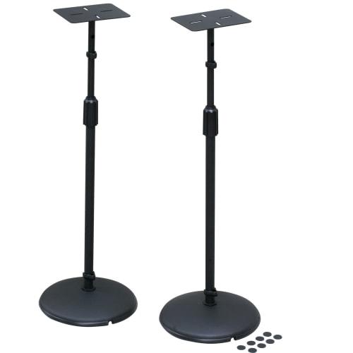 Kiktani Speaker Stand Top Plate: 150mmX120mm Height: 575mm~1,045mm with Insulator AV-SPS Black
Kiktani Speaker Stand Top Plate: 150mmX120mm Height: 575mm~1,045mm with Insulator AV-SPS Black