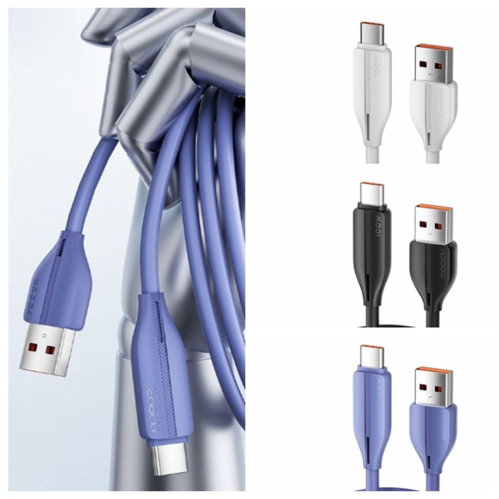 USB C 100W 6A USB C Data Cord Type C 100W USB C Fast Charging Cable Quick Charge white-1m
USB C 100W 6A USB C Data Cord Type C 100W USB C Fast Charging Cable Quick Charge white-1m