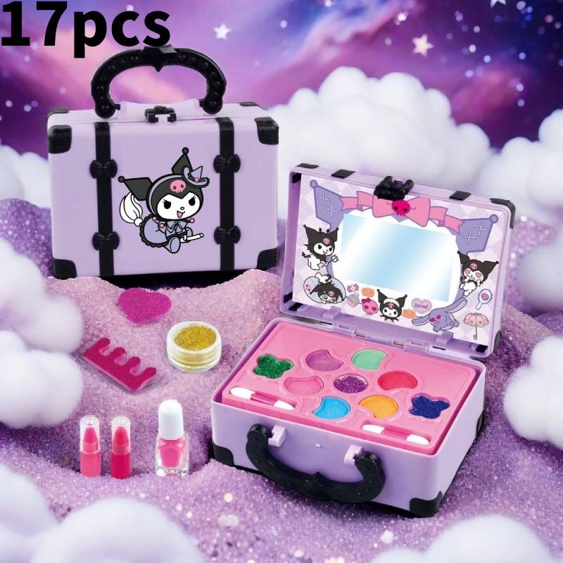 Childrens Kuromi Melody Makeup Toy Set With Lipstick Nail Polish Handheld Play For Girls And Boys
Childrens Kuromi Melody Makeup Toy Set With Lipstick Nail Polish Handheld Play For Girls And Boys