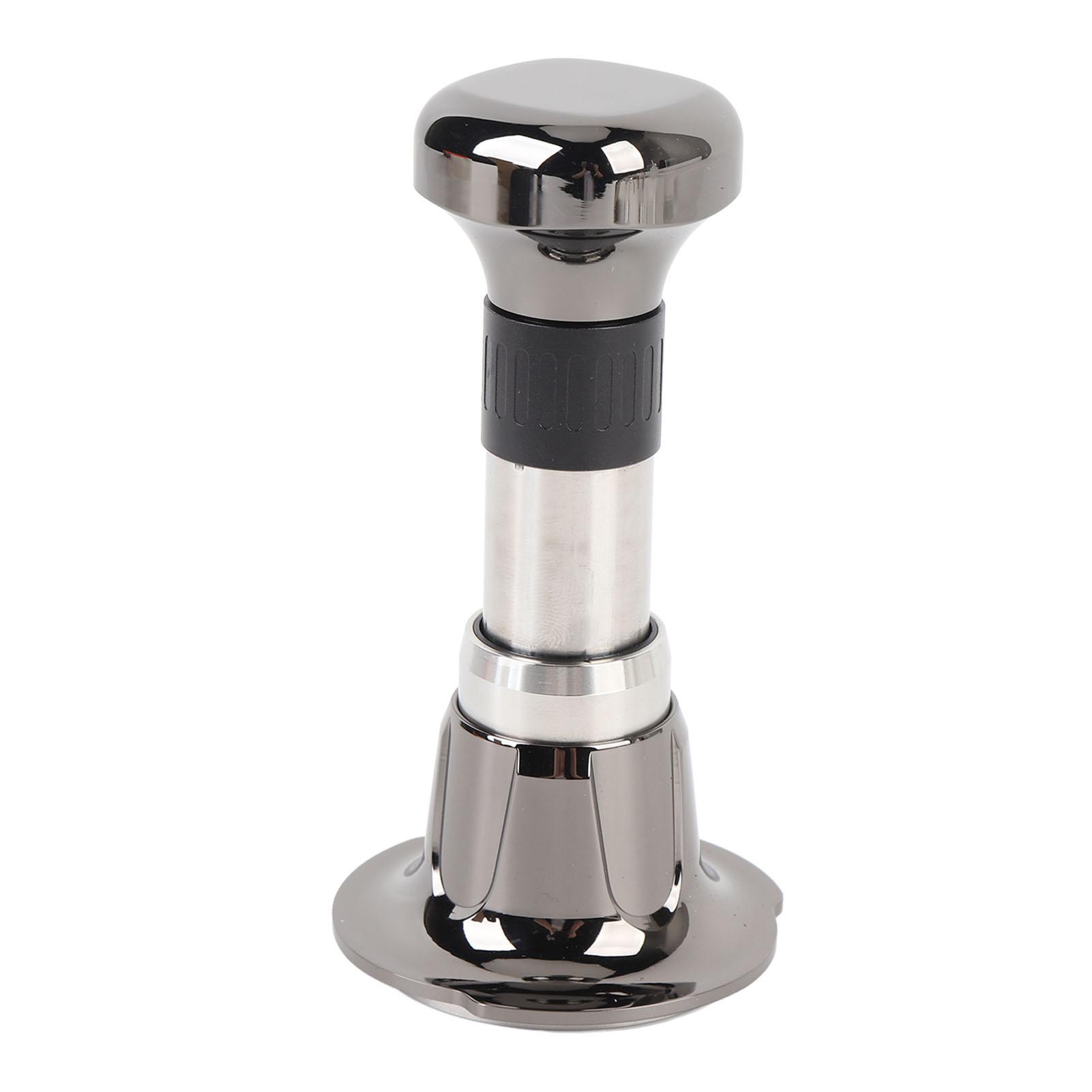Automatic Impact Coffee Tamper Stainless Steel Auto Rebound Adjustable Constant Pressure Vertical 58mm
Automatic Impact Coffee Tamper Stainless Steel Auto Rebound Adjustable Constant Pressure Vertical 58mm
