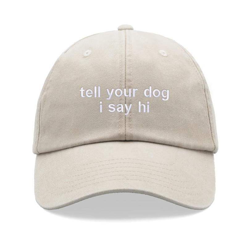 1pc tell Your Dog I Say Hi Baseball Caps Men,outdoor Leisure Vintage Washed Unisex Adjustable Dad Hat for Sports Sun Holiday Adjustable бежевий
1pc tell Your Dog I Say Hi Baseball Caps Men,outdoor Leisure Vintage Washed Unisex Adjustable Dad Hat for Sports Sun Holiday Adjustable бежевий