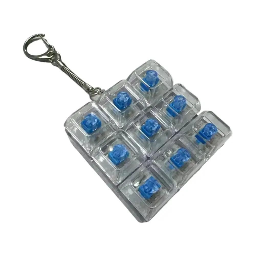 9 Keys Led Keyboard Fidgeting Keychain Clicker Button Stress Ease Plaything For Adults Office Anxiety Finger Exercise Sensory Keycap
9 Keys Led Keyboard Fidgeting Keychain Clicker Button Stress Ease Plaything For Adults Office Anxiety Finger Exercise Sensory Keycap