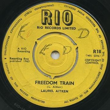 7inch Record LAUREL AITKEN Freedom Train Peace Perfect Peace R18 Rio 1963 UK Reggae Ska Dub Used
7inch Record LAUREL AITKEN Freedom Train Peace Perfect Peace R18 Rio 1963 UK Reggae Ska Dub Used
