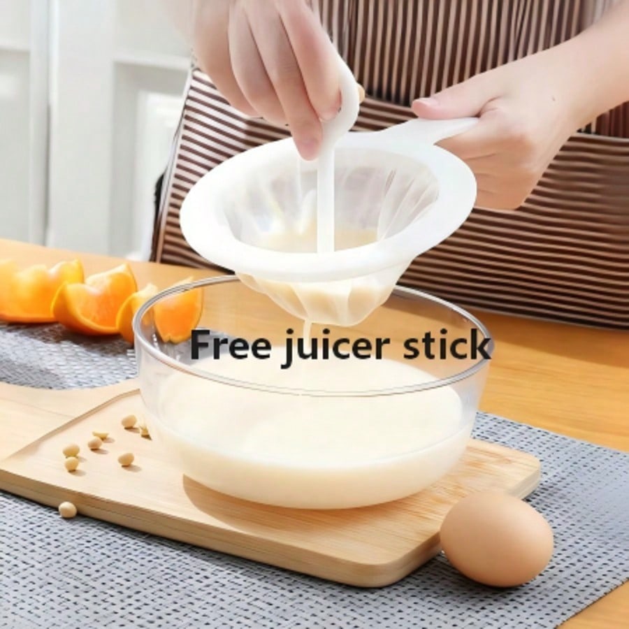 1 шт. Многофункциональное сито-фильтр, Фильтр для соевого молока, Кухонный фильтр-сито для продуктов, Фильтр для сока и муки, Кухонные сита, Сита с мелкой сеткой
1 шт. Многофункциональное сито-фильтр, Фильтр для соевого молока, Кухонный фильтр-сито для продуктов, Фильтр для сока и муки, Кухонные сита, Сита с мелкой сеткой