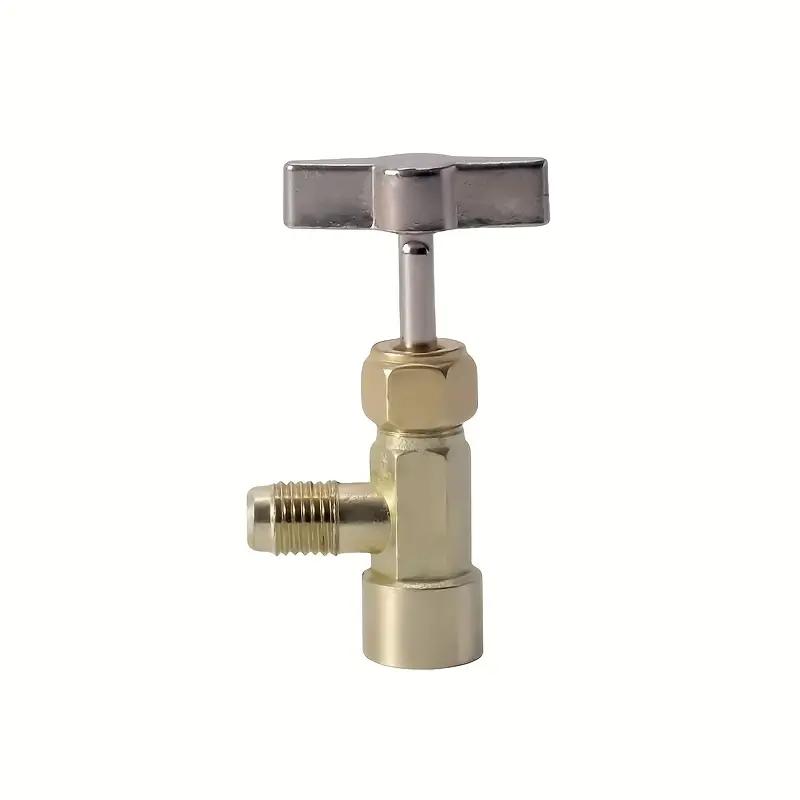 R134A Self-Sealing Bottle Opener Adapter Tap With R134A Adapter 1/4 Inch Refrigerant Can Bottle Tap Opener Refrigerant
R134A Self-Sealing Bottle Opener Adapter Tap With R134A Adapter 1/4 Inch Refrigerant Can Bottle Tap Opener Refrigerant