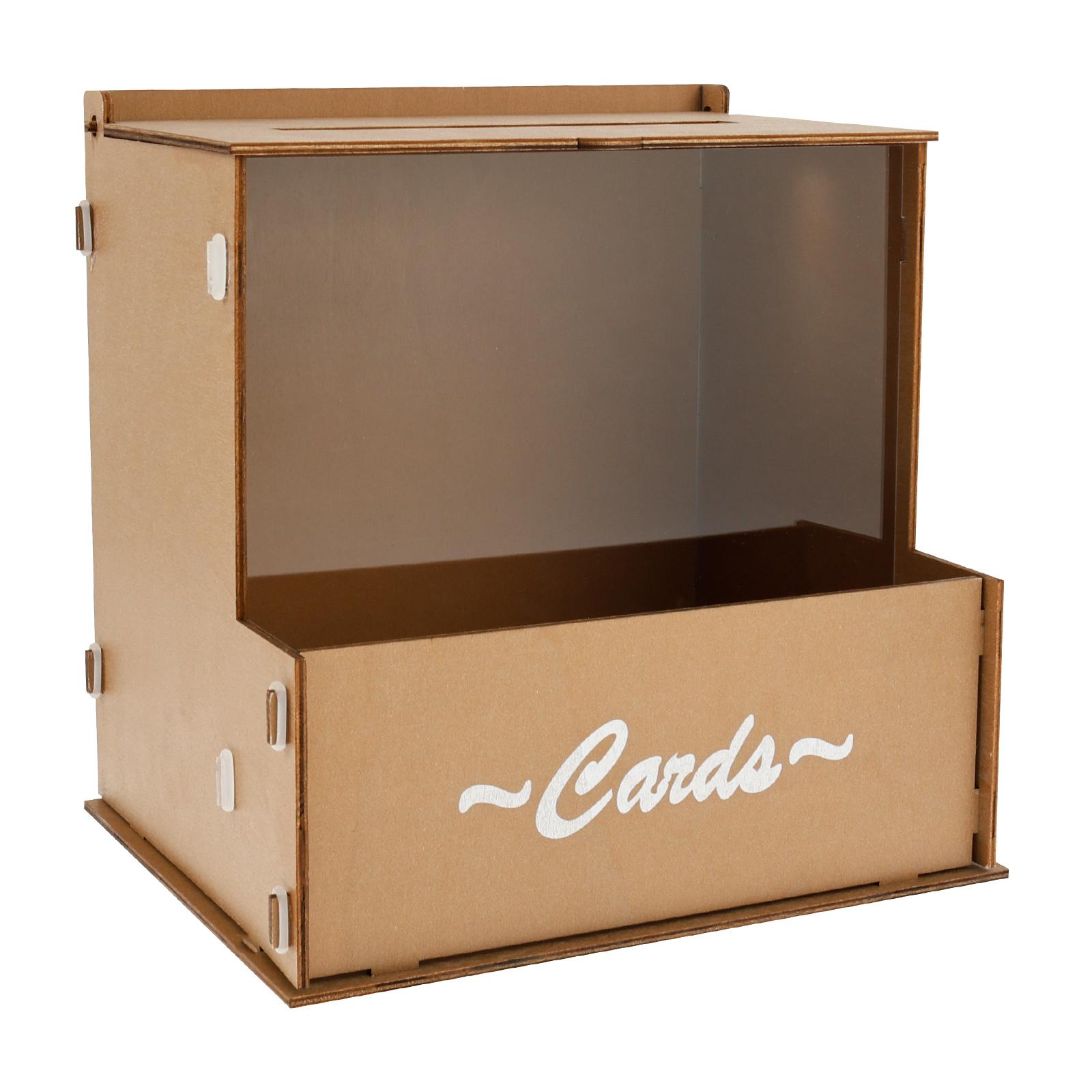 Деревянная свадебная коробка для открыток Прозрачное окно Конверт для подарочных карт Коробка для денег для свадьбы, вечеринки по случаю дня рождения, юбилея, выпускного 25x20x24.5cm коричневый
Деревянная свадебная коробка для открыток Прозрачное окно Конверт для подарочных карт Коробка для денег для свадьбы, вечеринки по случаю дня рождения, юбилея, выпускного 25x20x24.5cm коричневый