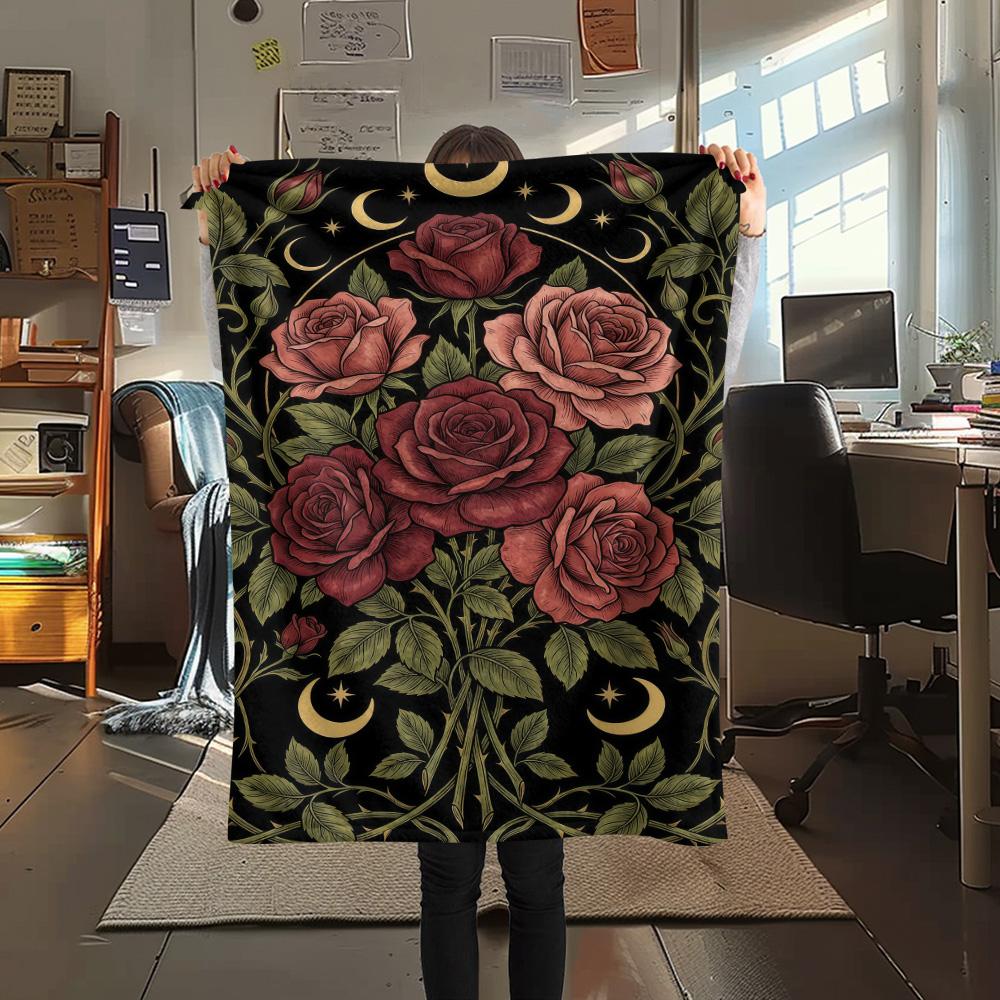 1PC Sleeping Rose Print FlAannel Blanket, High quality Comfortable for All Seasons, Home Decor, Warmth and Comfort 80cm x 120cm
1PC Sleeping Rose Print FlAannel Blanket, High quality Comfortable for All Seasons, Home Decor, Warmth and Comfort 80cm x 120cm