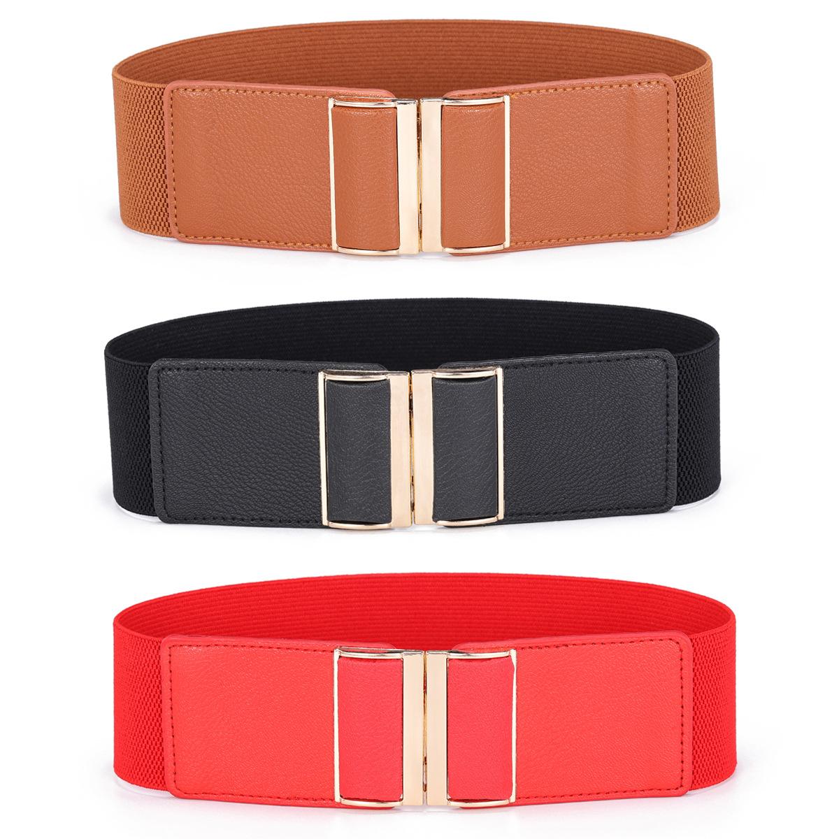 Women S Xiaoxiangfeng Sticker Leather To Buckle Elastic Waist Seal Skirt Wide Belt Four Colors Optional верблюд
Women S Xiaoxiangfeng Sticker Leather To Buckle Elastic Waist Seal Skirt Wide Belt Four Colors Optional верблюд