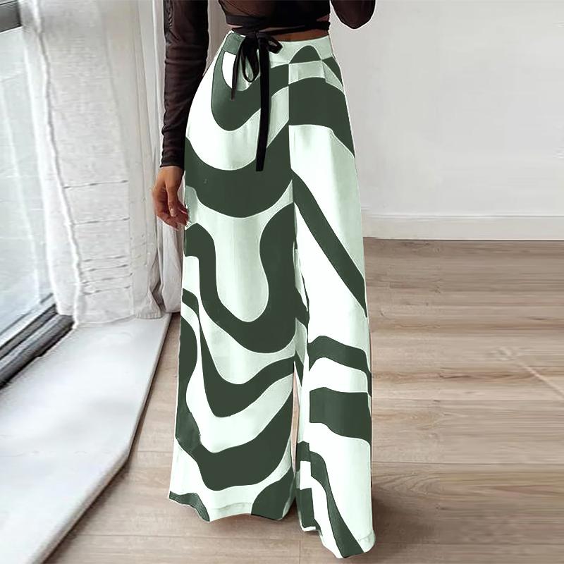 VONDA Женские винтажные широкие брюки с эластичным поясом и принтом 2XL зелёный
VONDA Женские винтажные широкие брюки с эластичным поясом и принтом 2XL зелёный