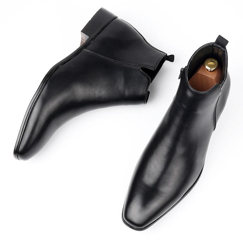 Men s Chelsea Boots Foreign Trade Small Square Head Men s Shoes Versatile Fashion Men s Short Boots Ankle Boots 50
Men s Chelsea Boots Foreign Trade Small Square Head Men s Shoes Versatile Fashion Men s Short Boots Ankle Boots 50