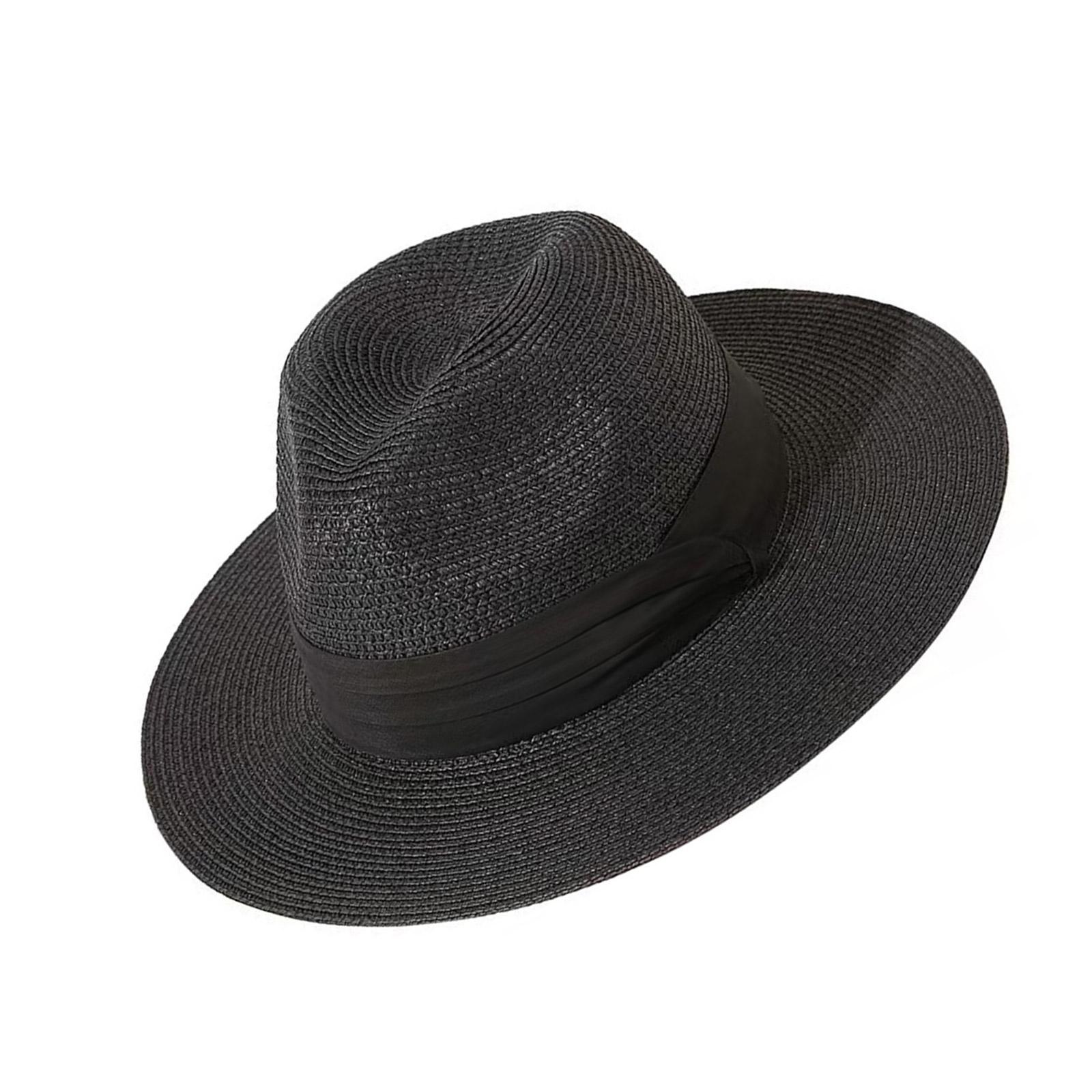 Handcraft Straw Hat for Vacation Holiday Sunproof Hat with Ribbon Band Bohemian Panama Hat for Beach and Music Festival чёрный
Handcraft Straw Hat for Vacation Holiday Sunproof Hat with Ribbon Band Bohemian Panama Hat for Beach and Music Festival чёрный