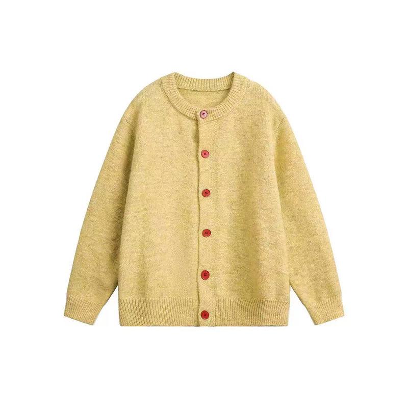 Unisex Retro Button-Up Brushed Knit Cardigan - New for Autumn/Winter, Casual Loose Fit XL жовтий
Unisex Retro Button-Up Brushed Knit Cardigan - New for Autumn/Winter, Casual Loose Fit XL жовтий