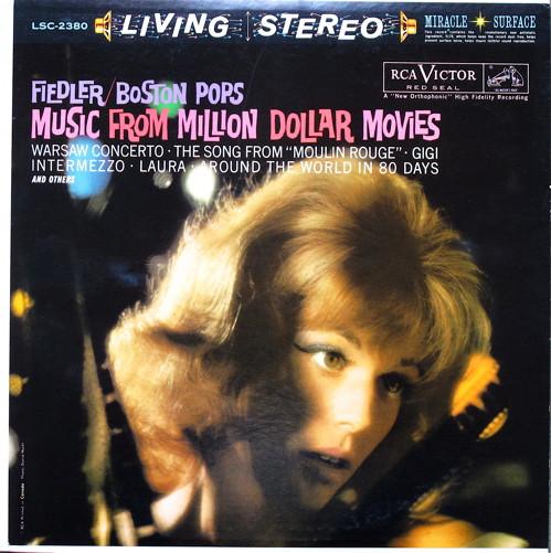 LP Record ARTHUR FIEDLER / BOSTON POPS ORCHES - Music From Million Dollar Movies LSC2380 RCA Victor Red 1960 US Soundtracks & Musicals Used
LP Record ARTHUR FIEDLER / BOSTON POPS ORCHES - Music From Million Dollar Movies LSC2380 RCA Victor Red 1960 US Soundtracks & Musicals Used