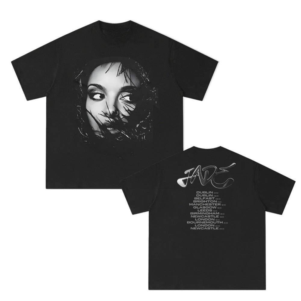 JADE UK IRE DATEBACK TOUR TEE Jade Thirlwall Printing Women Unisex T Shirt Summer High Quality New Vintage Punk Ropa Hombre 4XL
JADE UK IRE DATEBACK TOUR TEE Jade Thirlwall Printing Women Unisex T Shirt Summer High Quality New Vintage Punk Ropa Hombre 4XL
