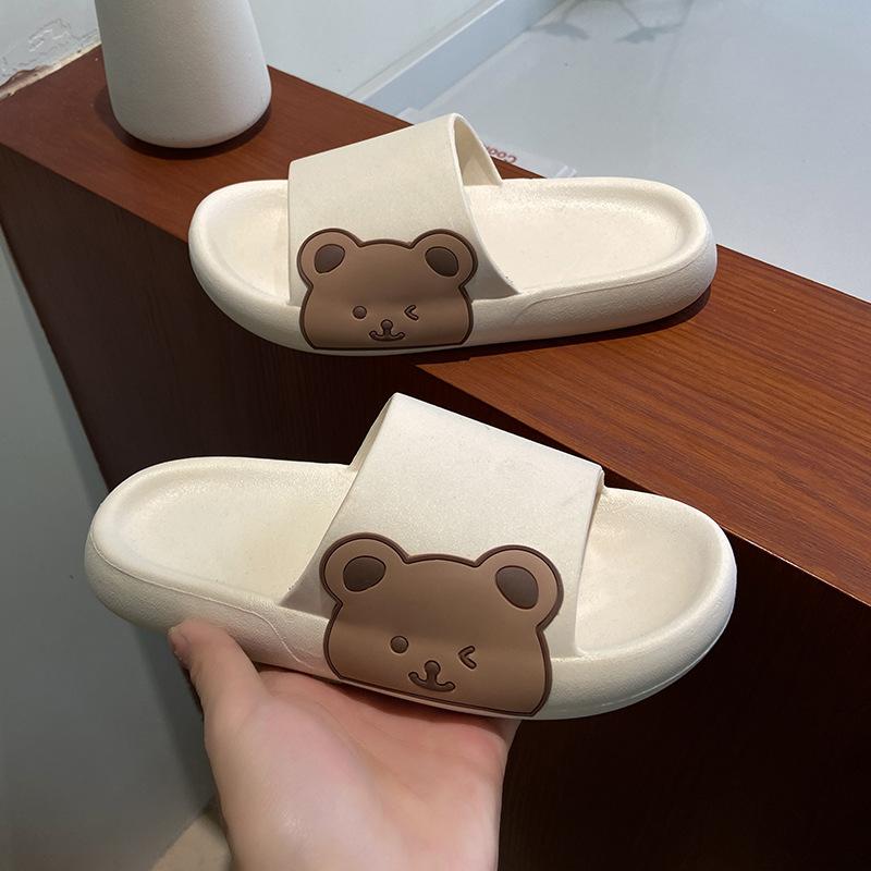 Student girl home home thick-bottomed bathroom non-slip cool slippers simple new cartoon bear outer slippers 36/37
Student girl home home thick-bottomed bathroom non-slip cool slippers simple new cartoon bear outer slippers 36/37