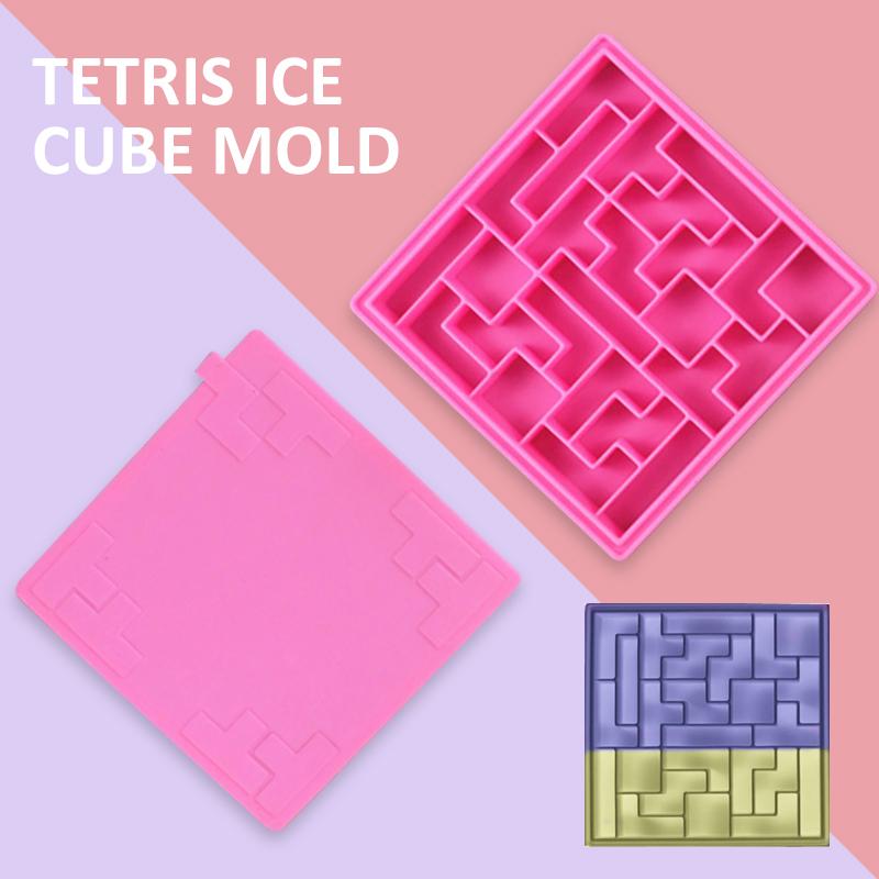 PDTO Tetris Форма для кубиков льда Силиконовые лотки со съемной крышкой Форма для шоколада
PDTO Tetris Форма для кубиков льда Силиконовые лотки со съемной крышкой Форма для шоколада
