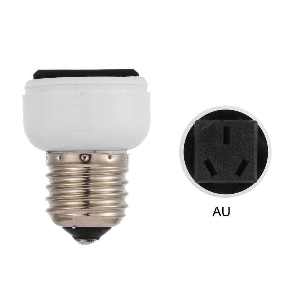 1PC E27 ABS US/EU/AU Plug Connector Accessories Bulb Holder Lighting Fixture Bulb Base Screw Adapter Portable White Lamp Socket
1PC E27 ABS US/EU/AU Plug Connector Accessories Bulb Holder Lighting Fixture Bulb Base Screw Adapter Portable White Lamp Socket
