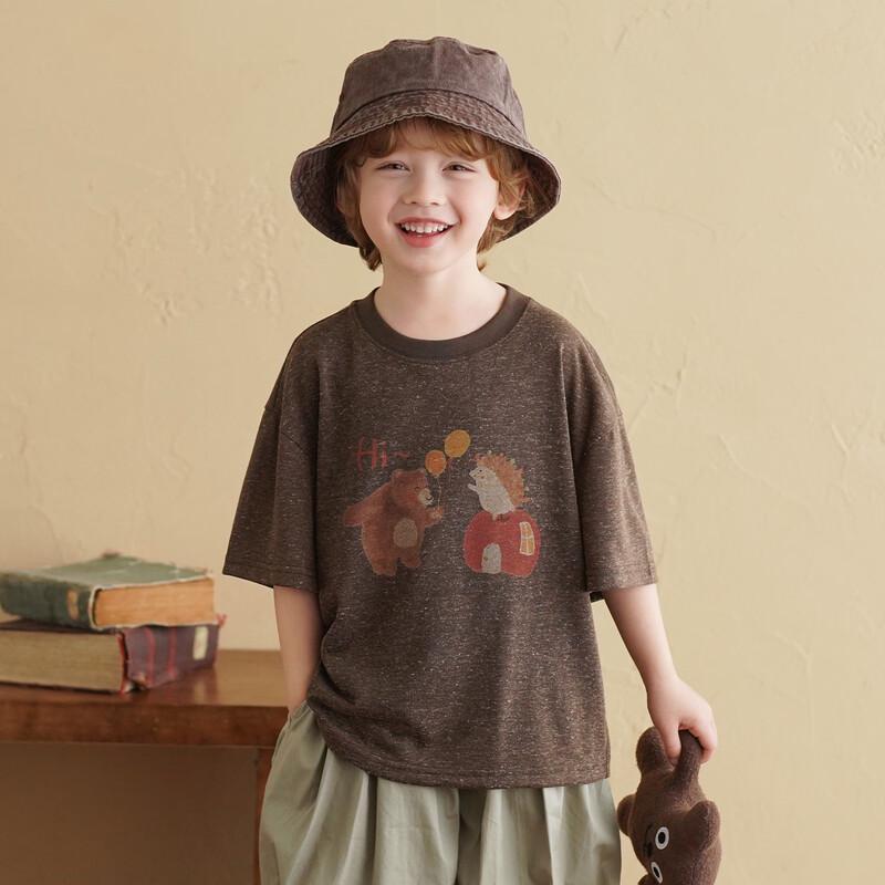Children s Linen Blend Cool-Feel Short Sleeve T-Shirt 110
Children s Linen Blend Cool-Feel Short Sleeve T-Shirt 110