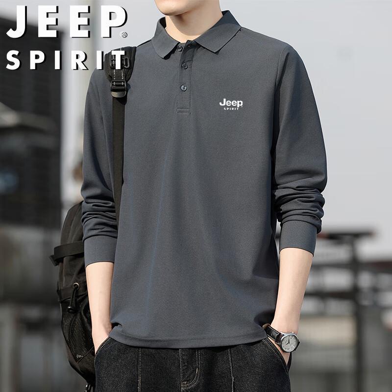 JEEP SPIRIT Men s Long-Sleeve Polo T-Shirt 2XL
JEEP SPIRIT Men s Long-Sleeve Polo T-Shirt 2XL