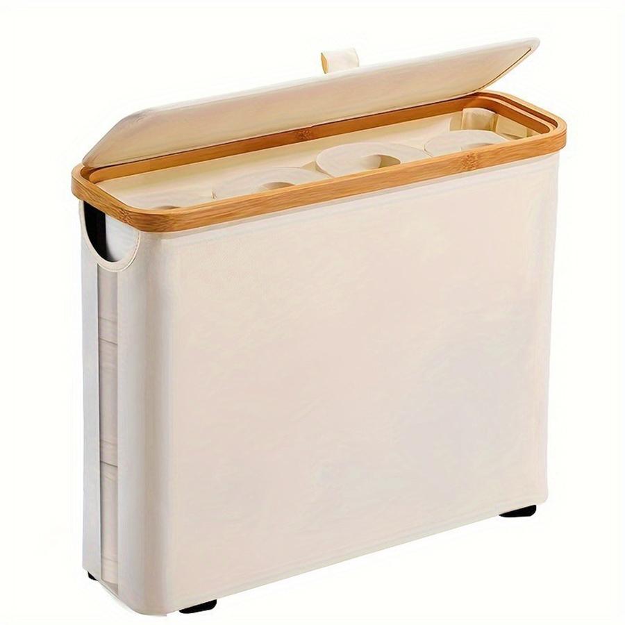 Bathroom Toilet Paper Storage Basket, Toilet Paper Organizer Box, Bathroom Accessory Rack, Visible Tissue Storage Basket білий
Bathroom Toilet Paper Storage Basket, Toilet Paper Organizer Box, Bathroom Accessory Rack, Visible Tissue Storage Basket білий