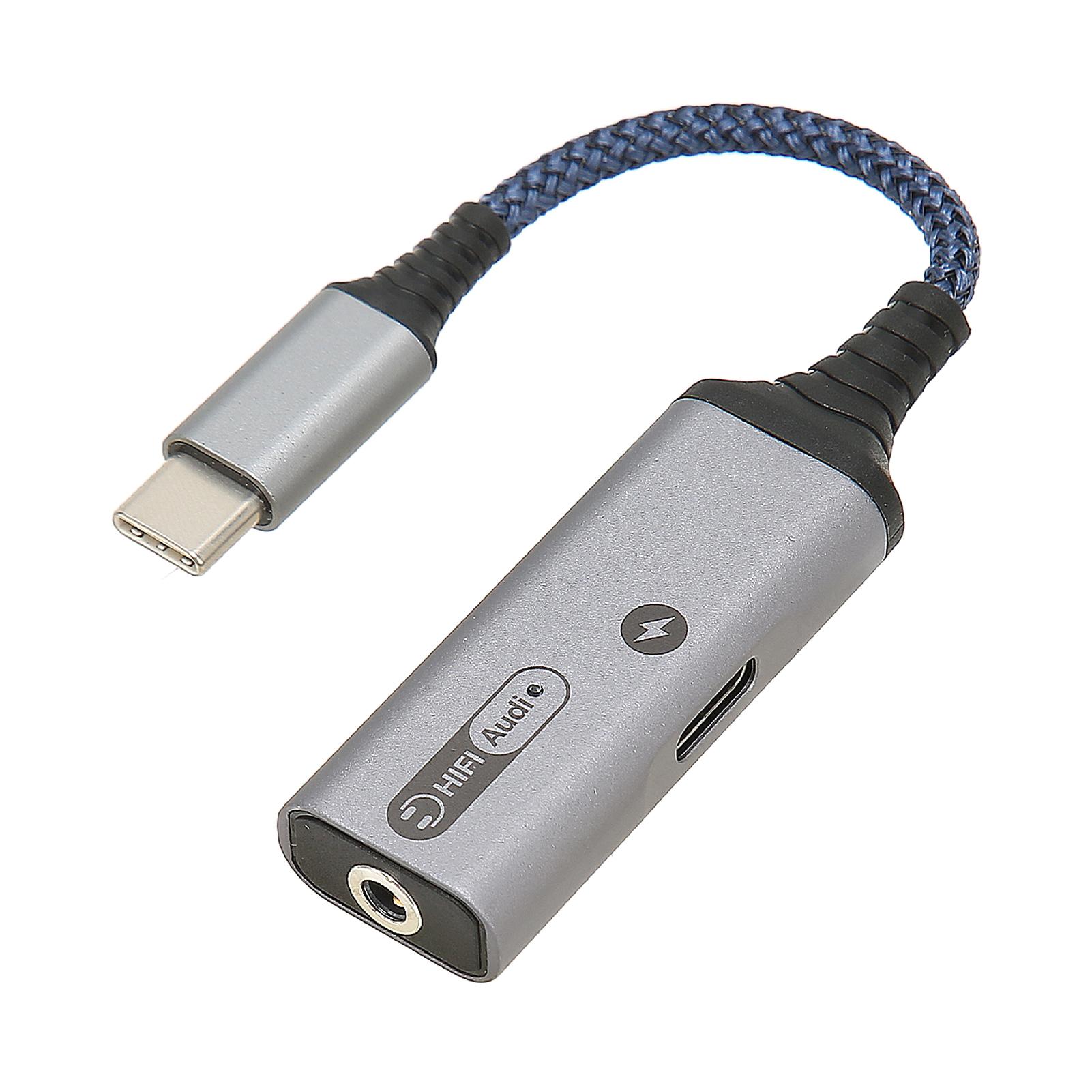 Адаптер для наушников и зарядного устройства USB C на 3,5 мм 2 в 1 Type C на Aux o Jack и PD 60 Вт Fast
Адаптер для наушников и зарядного устройства USB C на 3,5 мм 2 в 1 Type C на Aux o Jack и PD 60 Вт Fast
